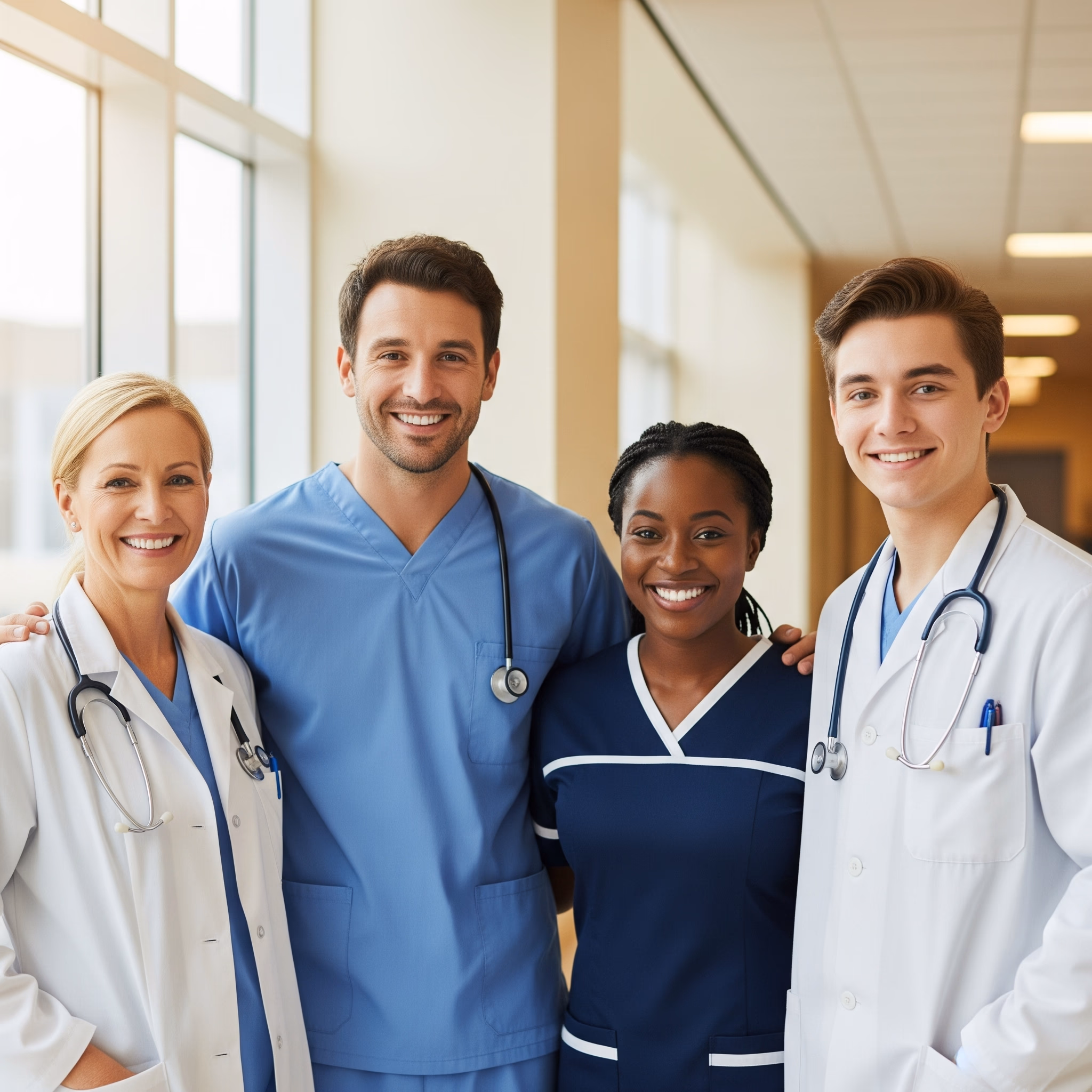 Healthcare team benefiting from Clearpol Clinical AI