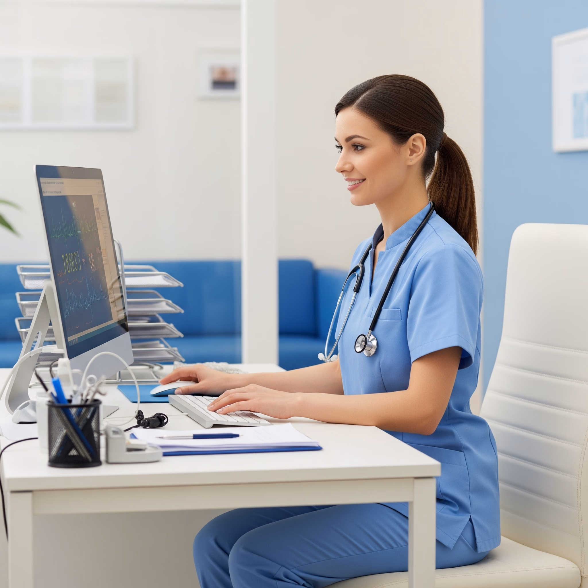 AI-powered clinical monitoring dashboard