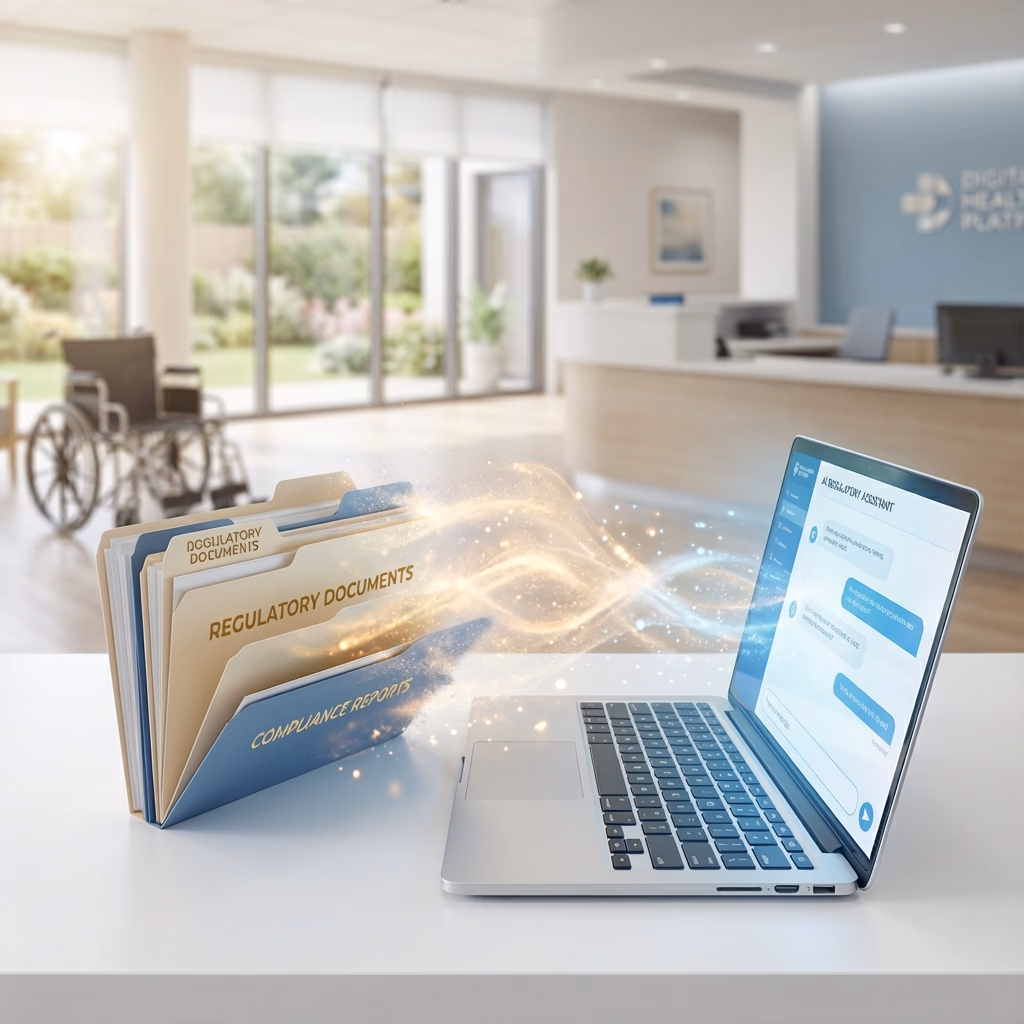AI searching across federal regulations and internal policies