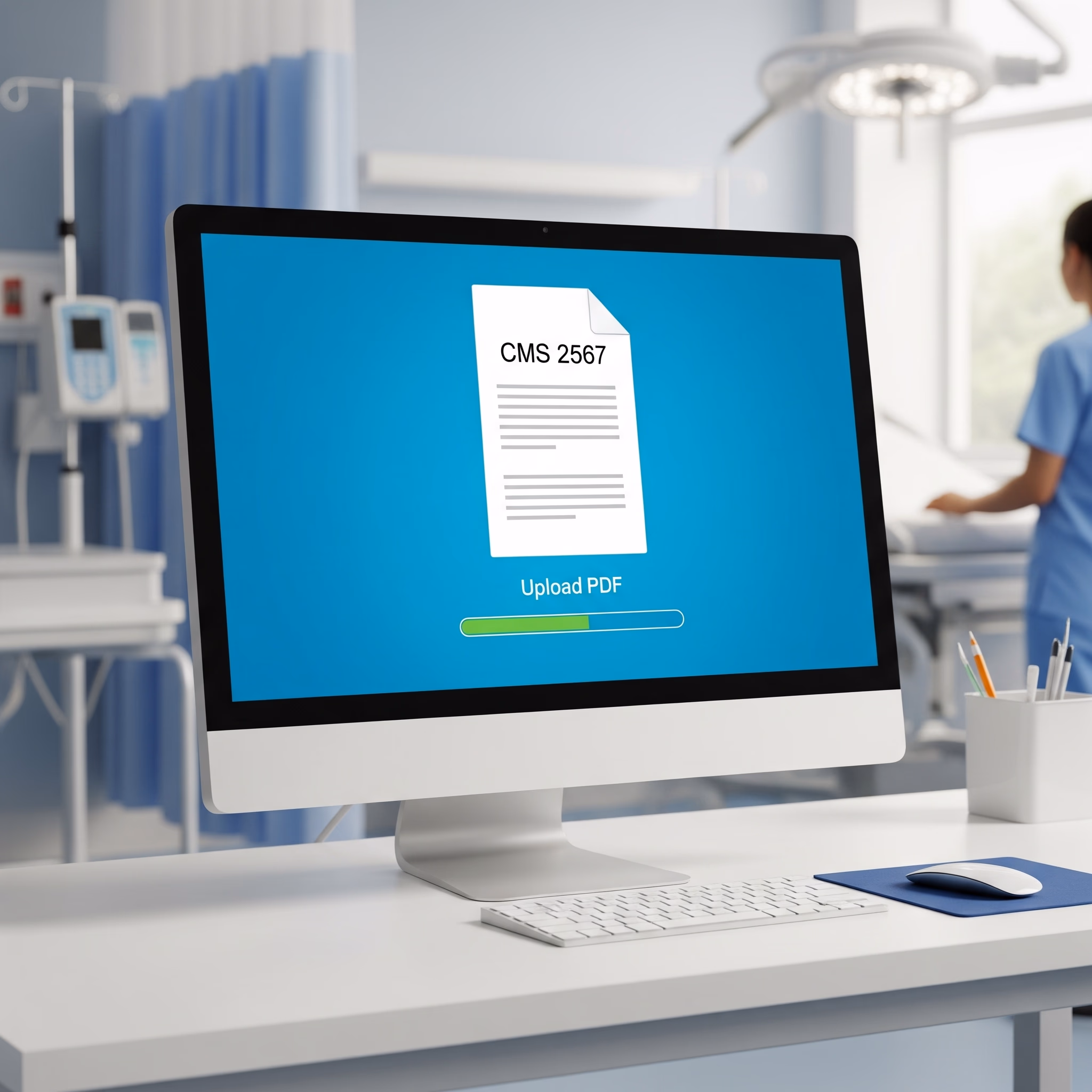 Upload your CMS 2567 PDF